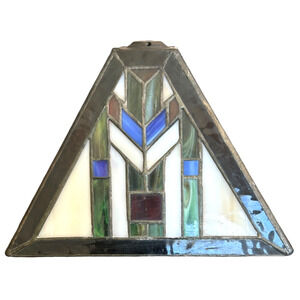 Meyda Tiffany Style VTG  Prairie Wheat Square Lamp Shade Country Rustic  4.5 x 7